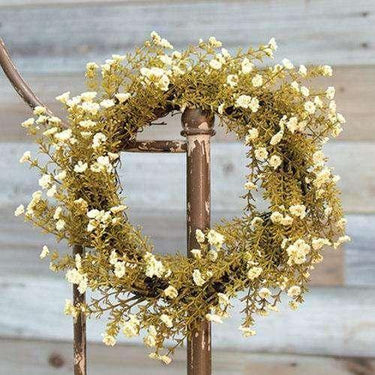 Millet Heather Wreath, Cream - The Fox Decor